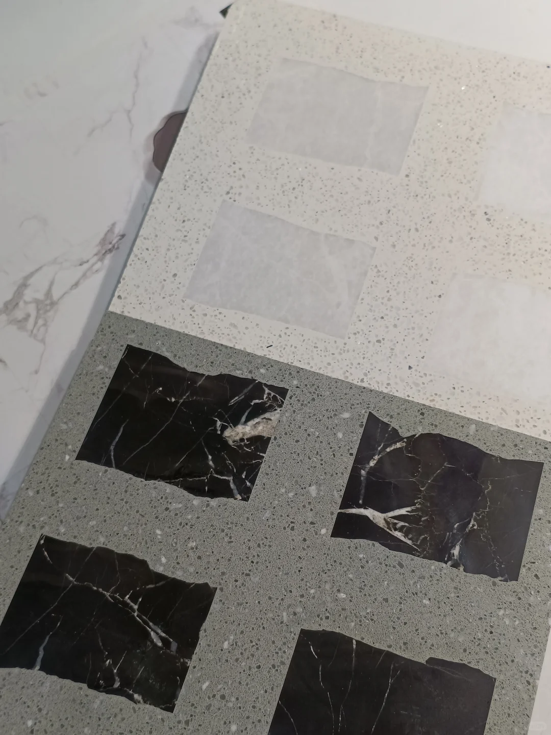 （不开裂的）手工板水磨石预制板定制打样款