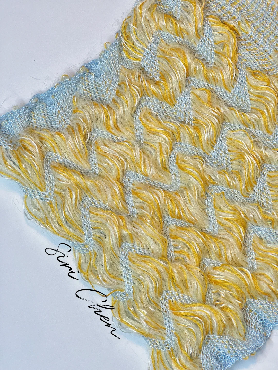 Textile·Knit｜针织也有梭织的水波起伏肌理