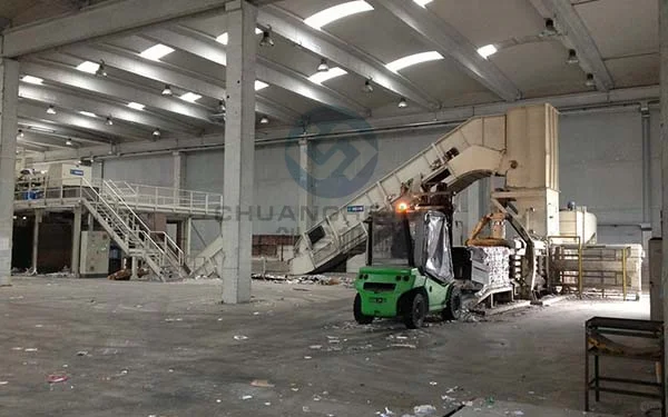 建筑装修垃圾处理工艺流程与垃圾分选设备