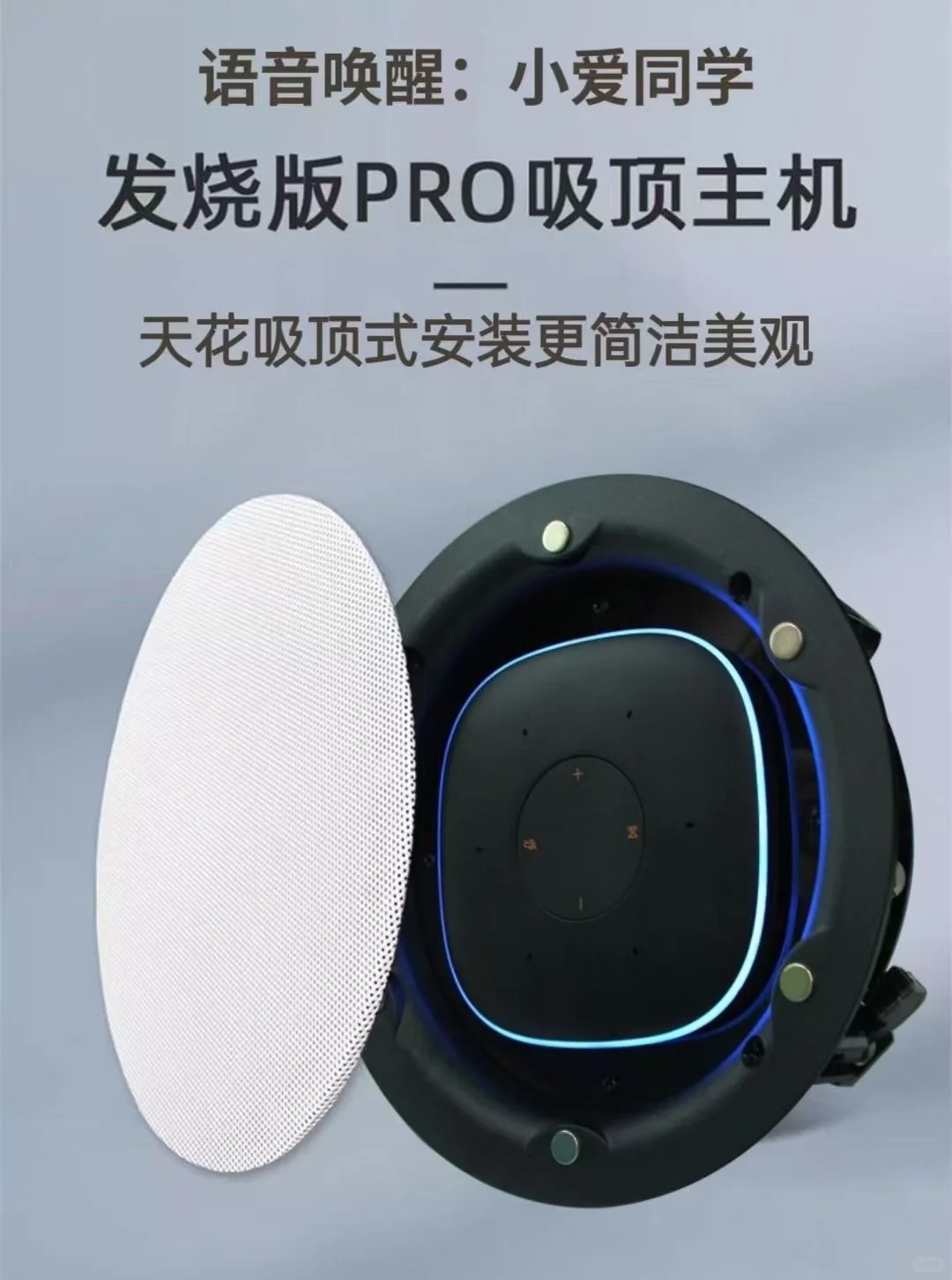让傻大黑粗的智能音箱消失,吸顶音箱or壁挂