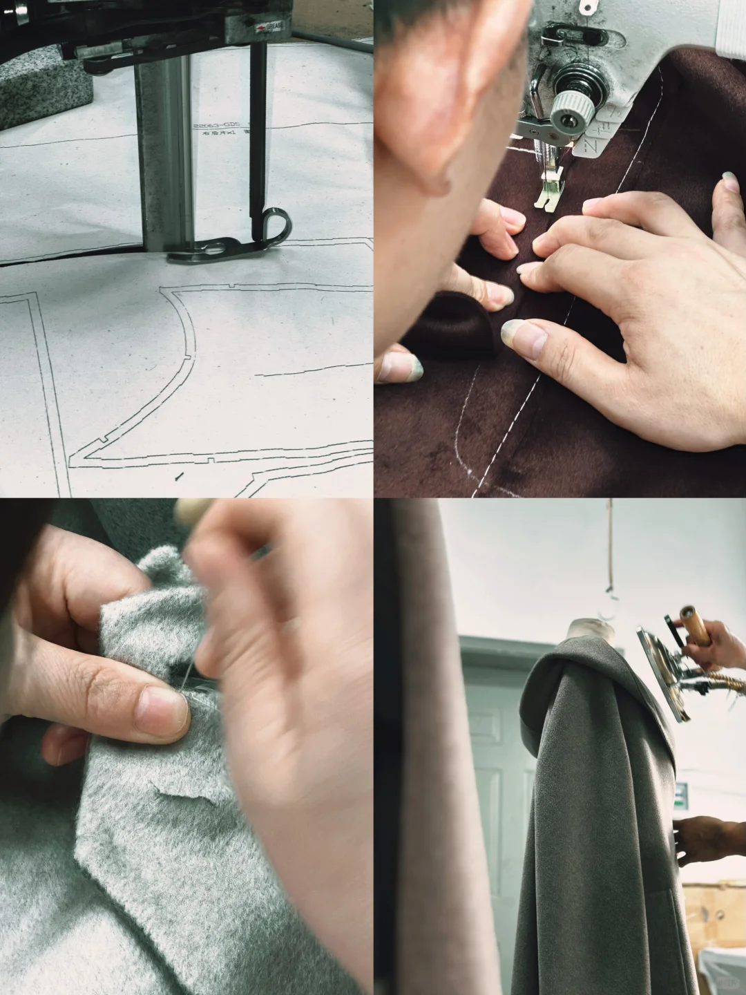 纯羊绒大衣诞生记！针针都藏着老匠人的温度