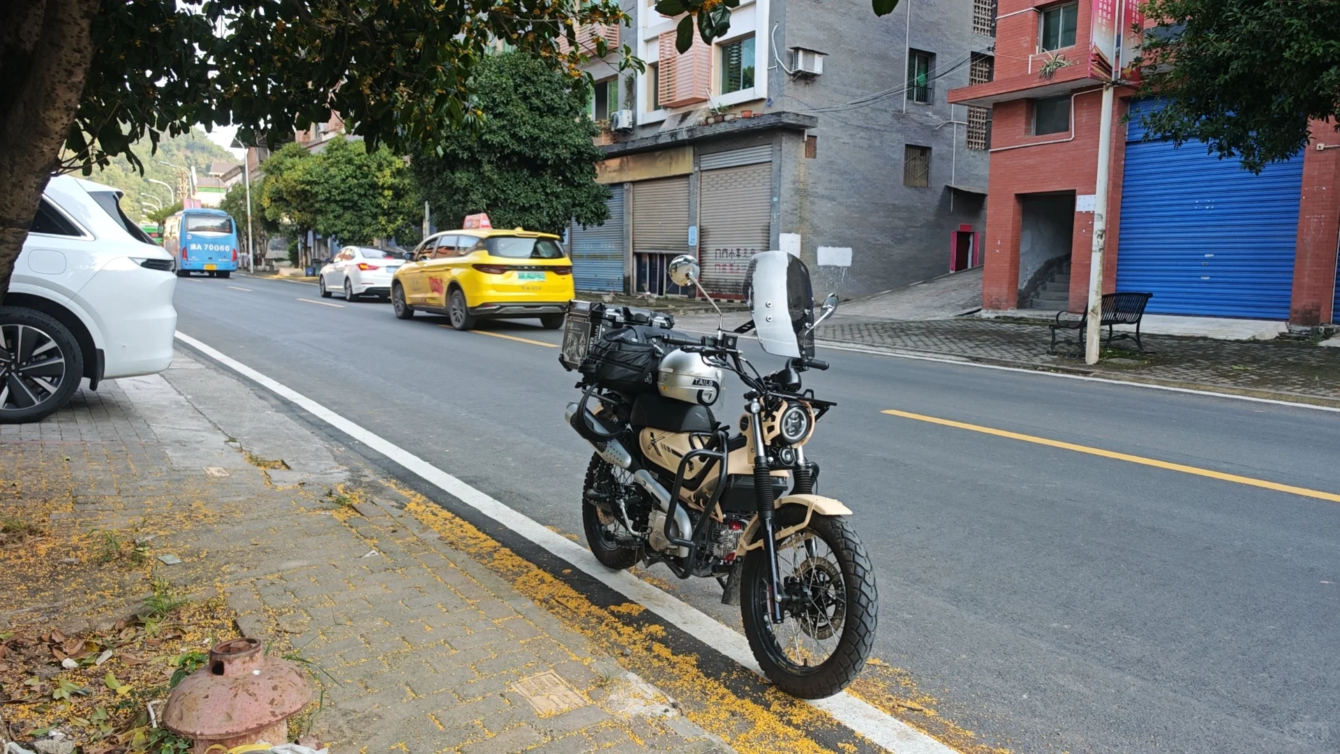 391公里自提二手摩托骑行感受