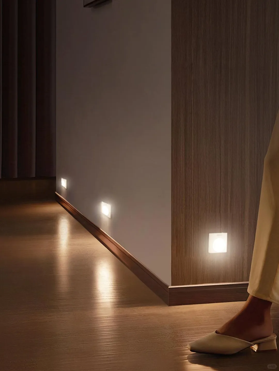 一盏感应灯,让家人的夜路不再惊心