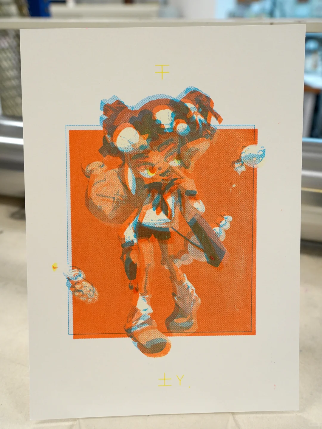 还有什么画面是CMYK丝网印刷不能解决的