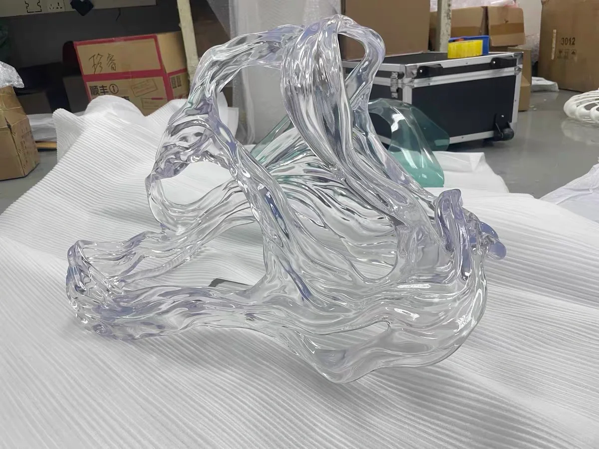 装置艺术｜3d打印透明树脂工艺品