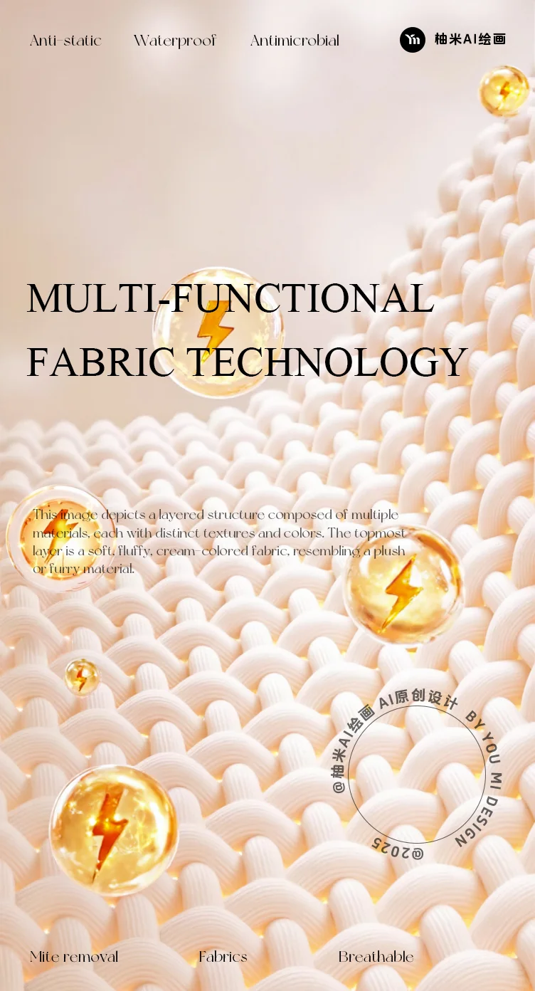 【第1期】防静电科技面料表现素材~