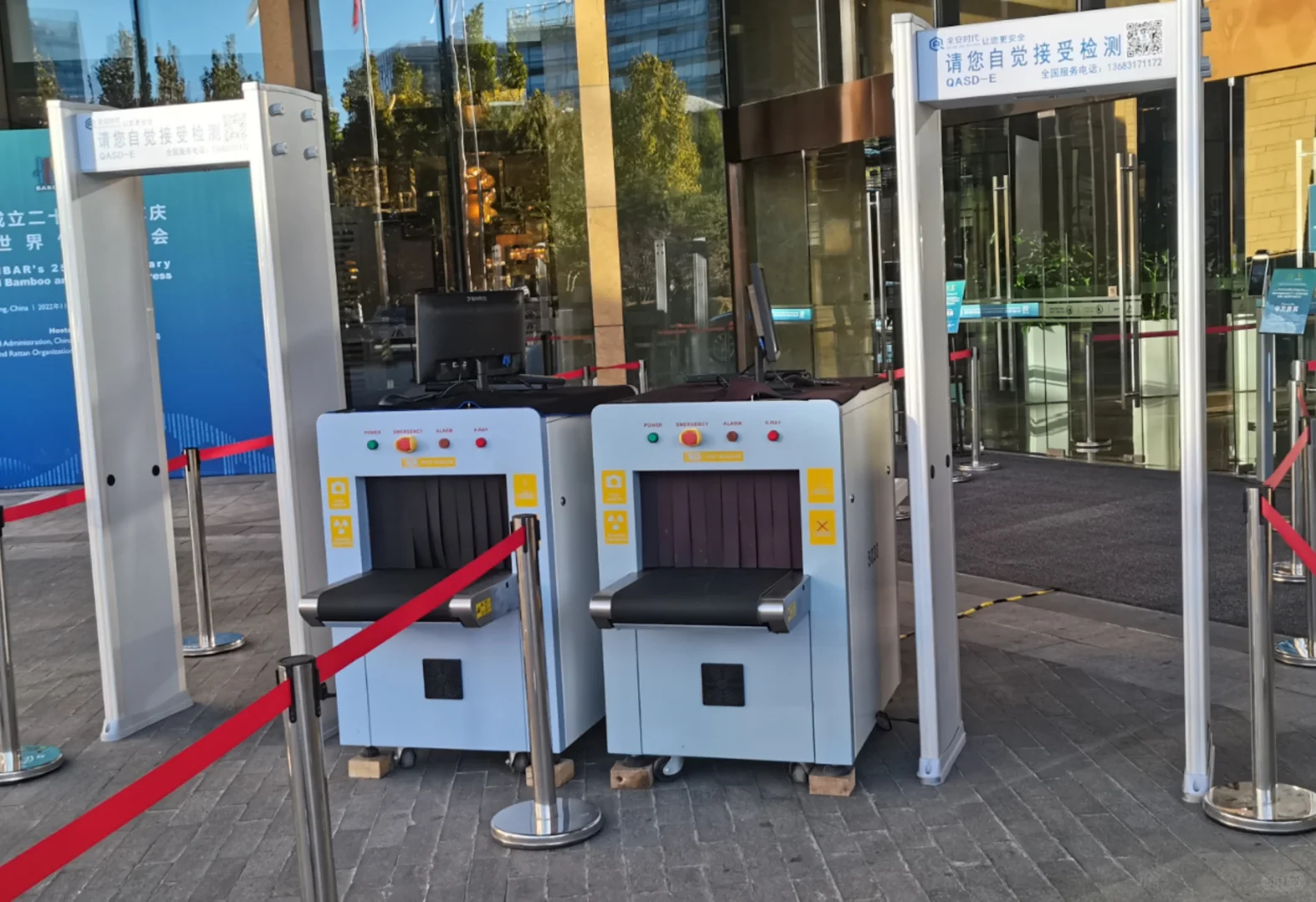 北京安检门金属探测门安检机手机探测门租赁