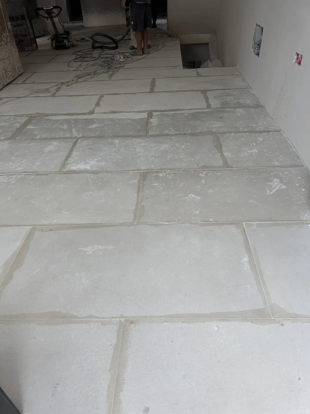 关于我五层楼地面和楼梯都是做的水磨石