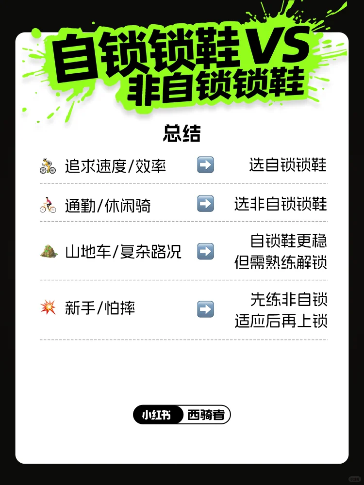 ?还在纠结买什么样的锁鞋？一篇搞懂！