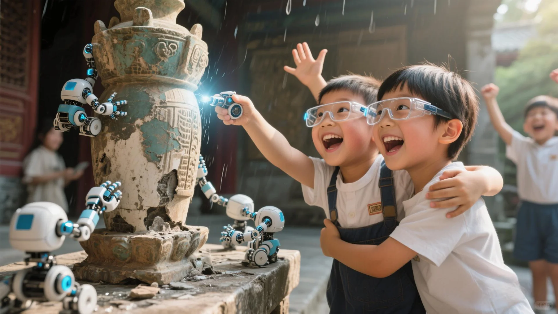 青花瓷纳米机器人