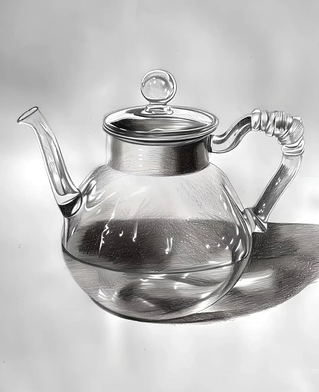 100分的玻璃质感