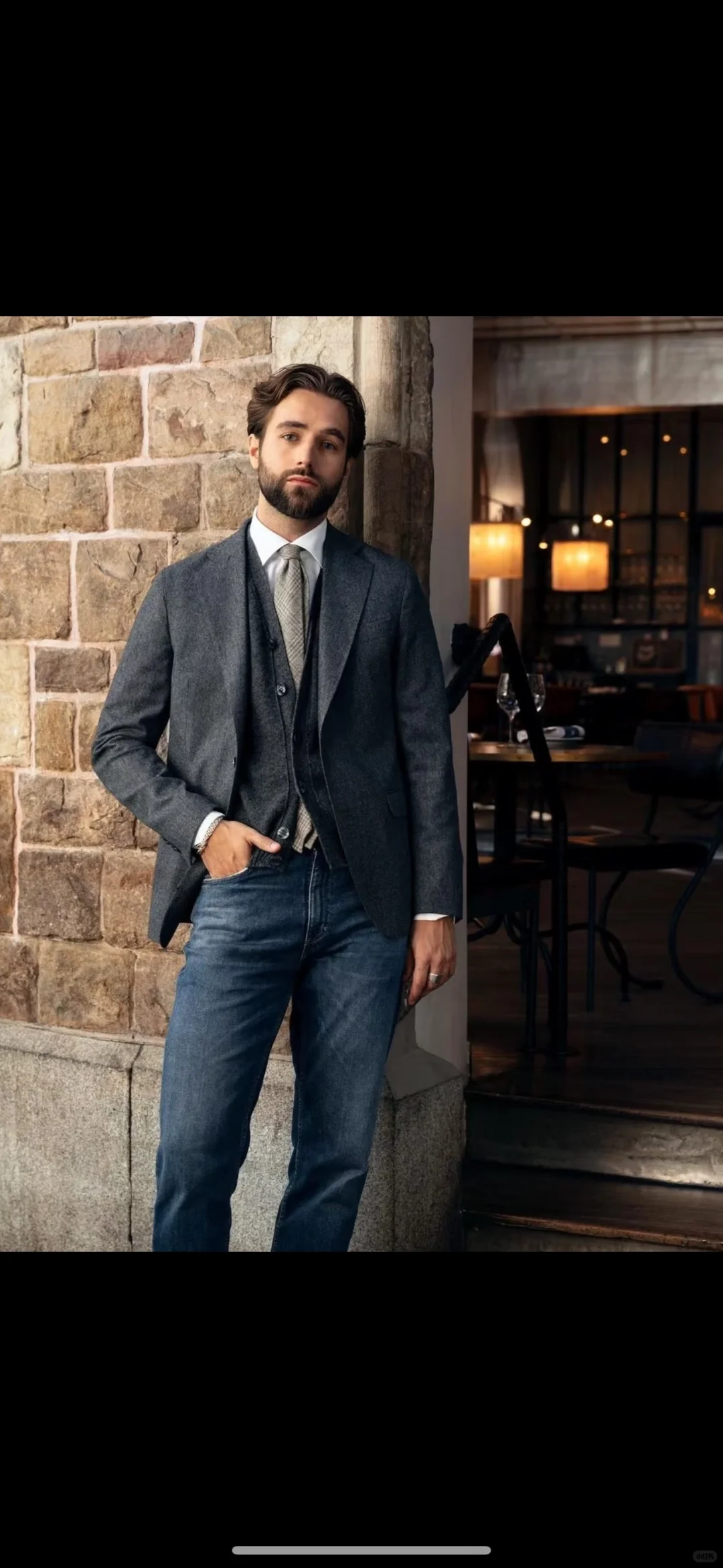 灰色系西装，如何穿出高智感?