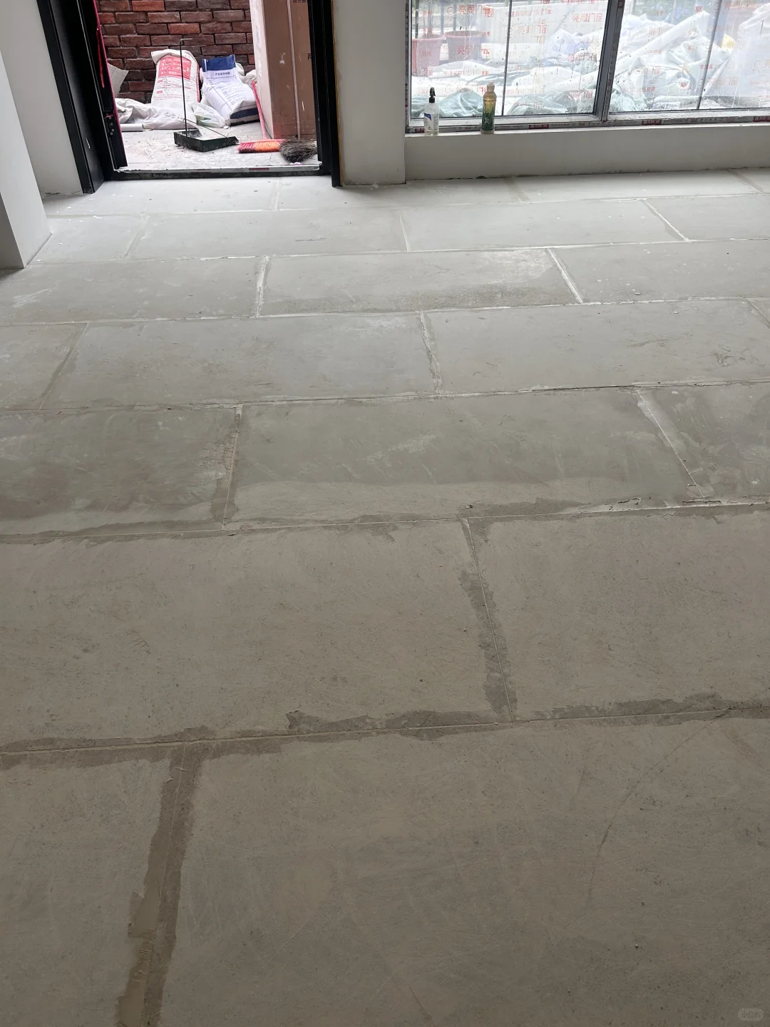 关于我五层楼地面和楼梯都是做的水磨石
