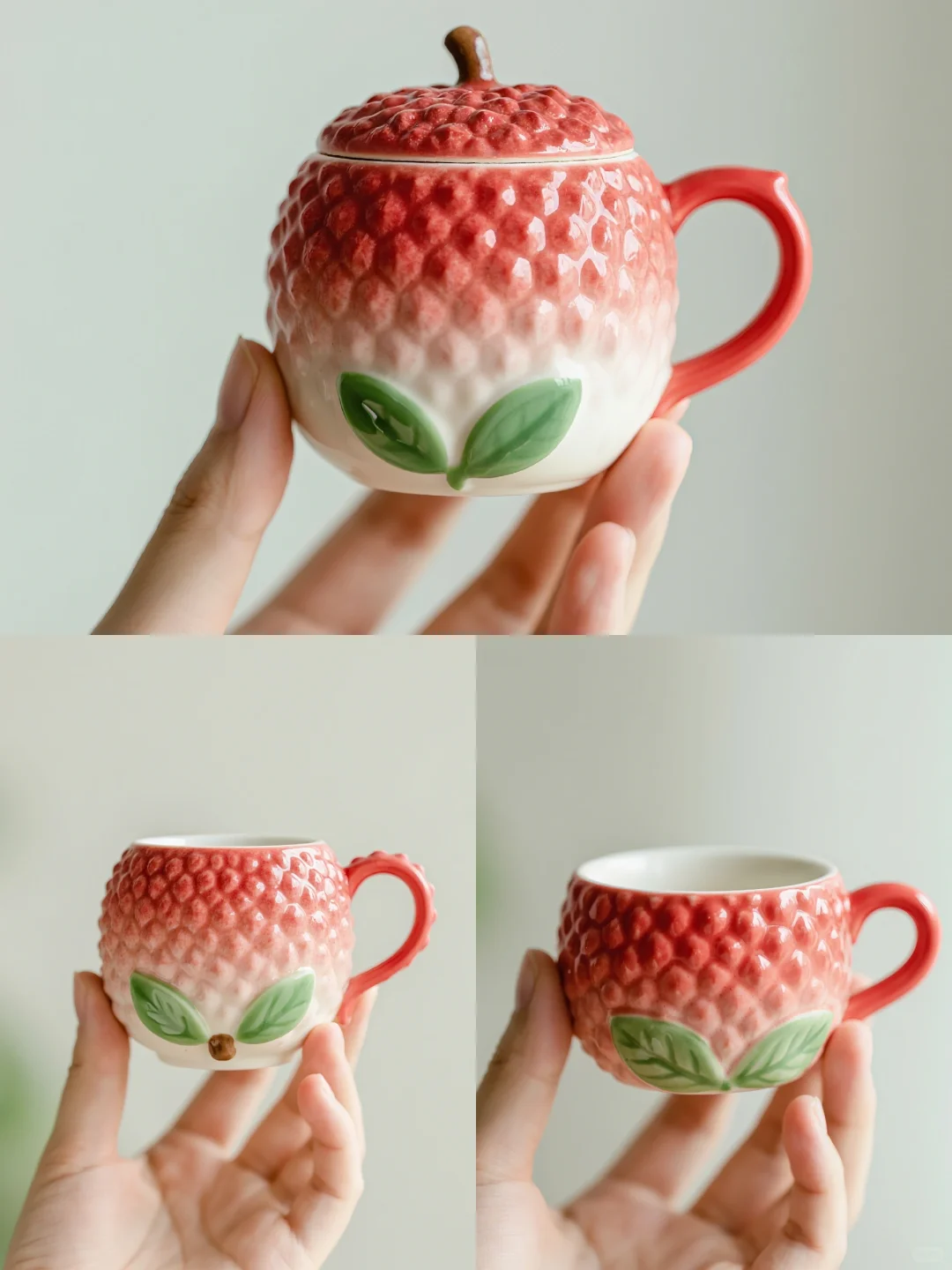 ? 甜美荔枝手工杯，少女心满满的夏日