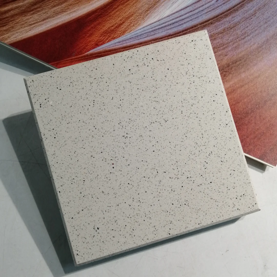 （不开裂的）米白色水磨石预制板现货款分享