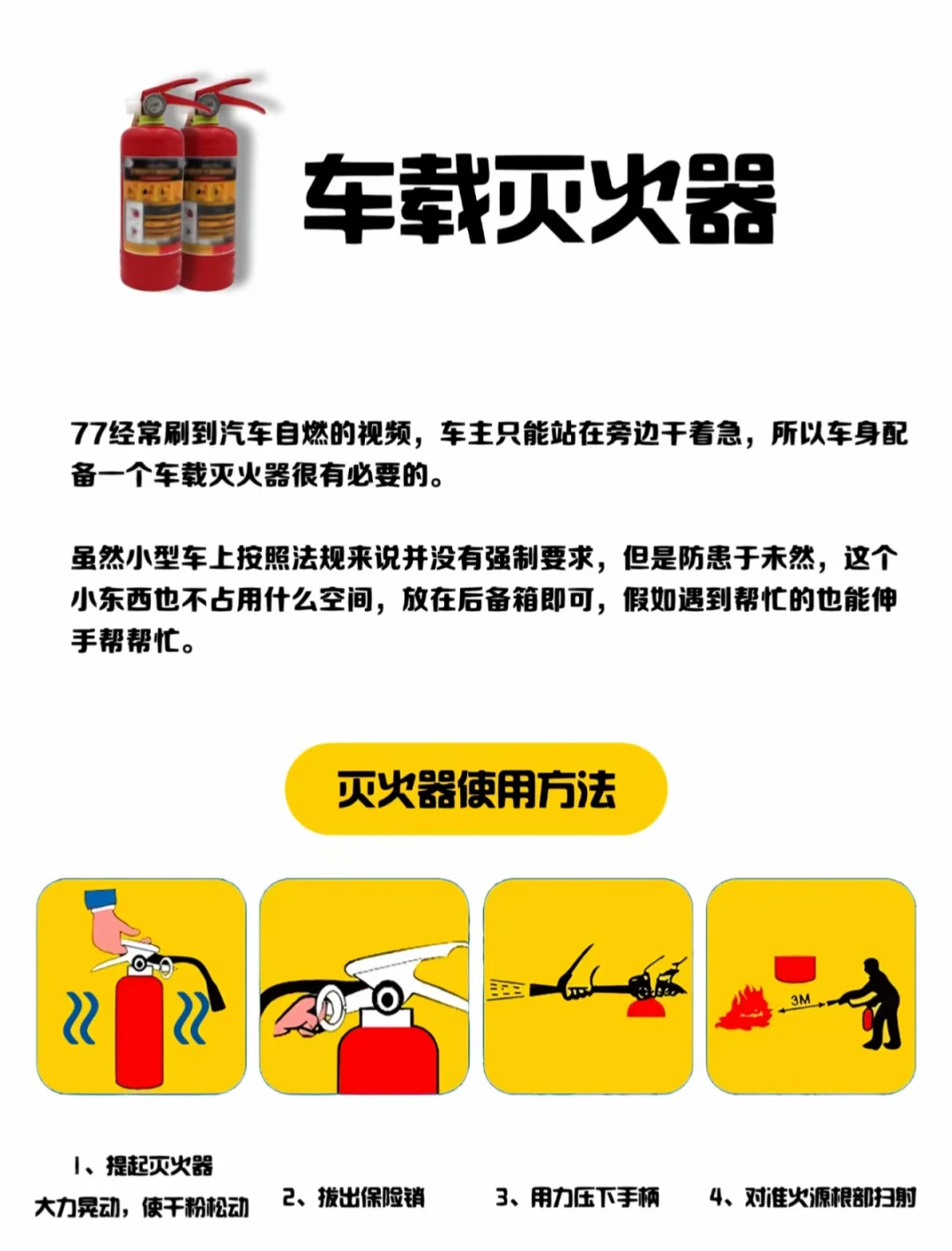 ?汽车必备好物清单，新手小白必看！