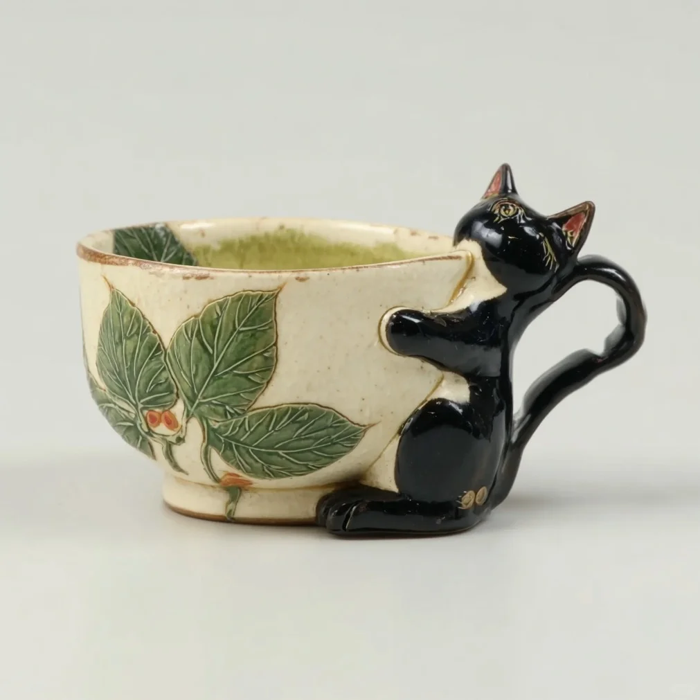 萌趣猫咪咖啡杯，点亮你的下午茶时光