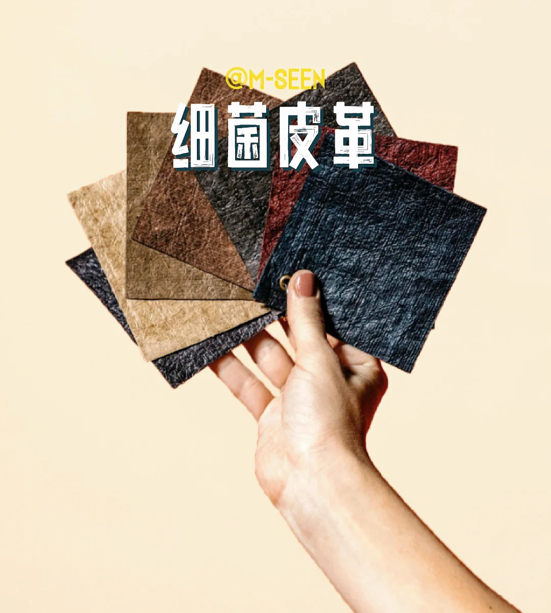 ?生物细菌皮革-椰子、香蕉、大麻、剑麻