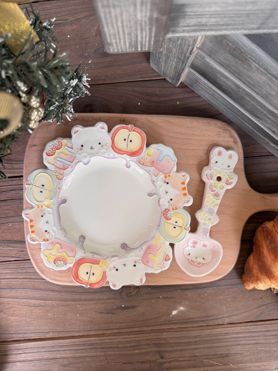 这个盘盘可爱到犯规啦！