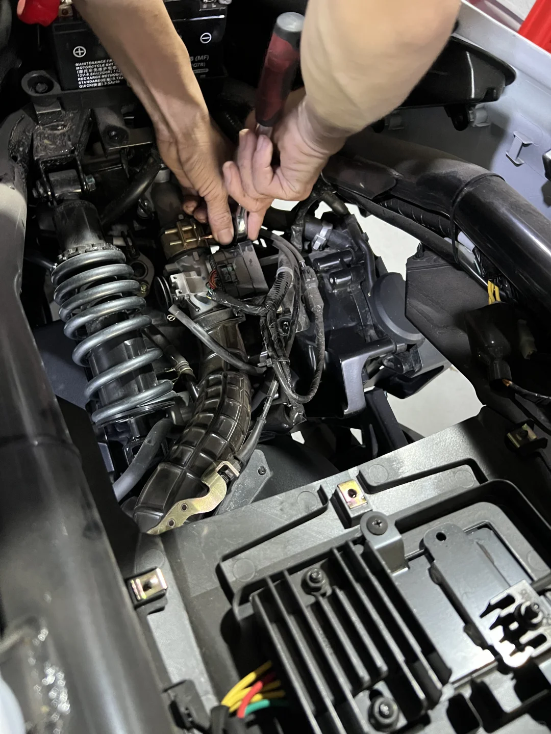 三阳曼巴150刷ECU