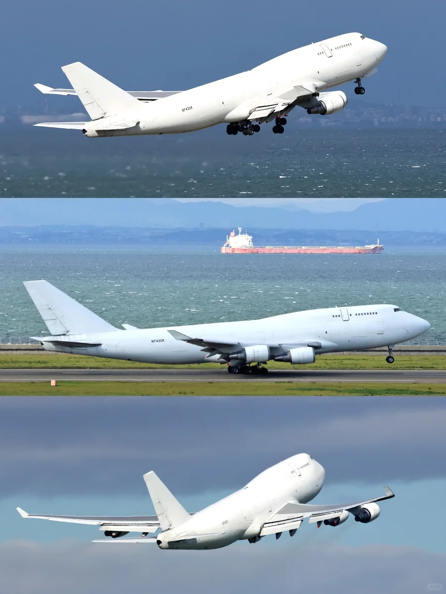 纯白波音 747 货机 10.28 日飞离日本