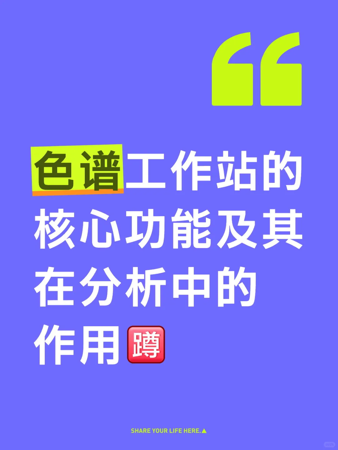 色谱工作站的核心功能及其在分析中的作用