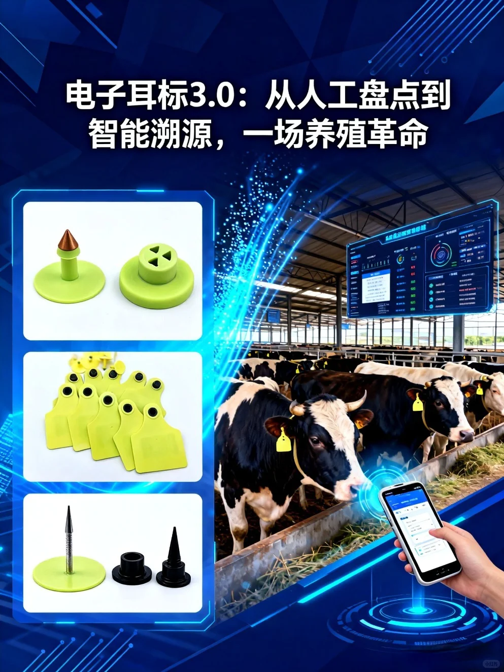 电子耳标3.0:从人工盘点到智能溯源
