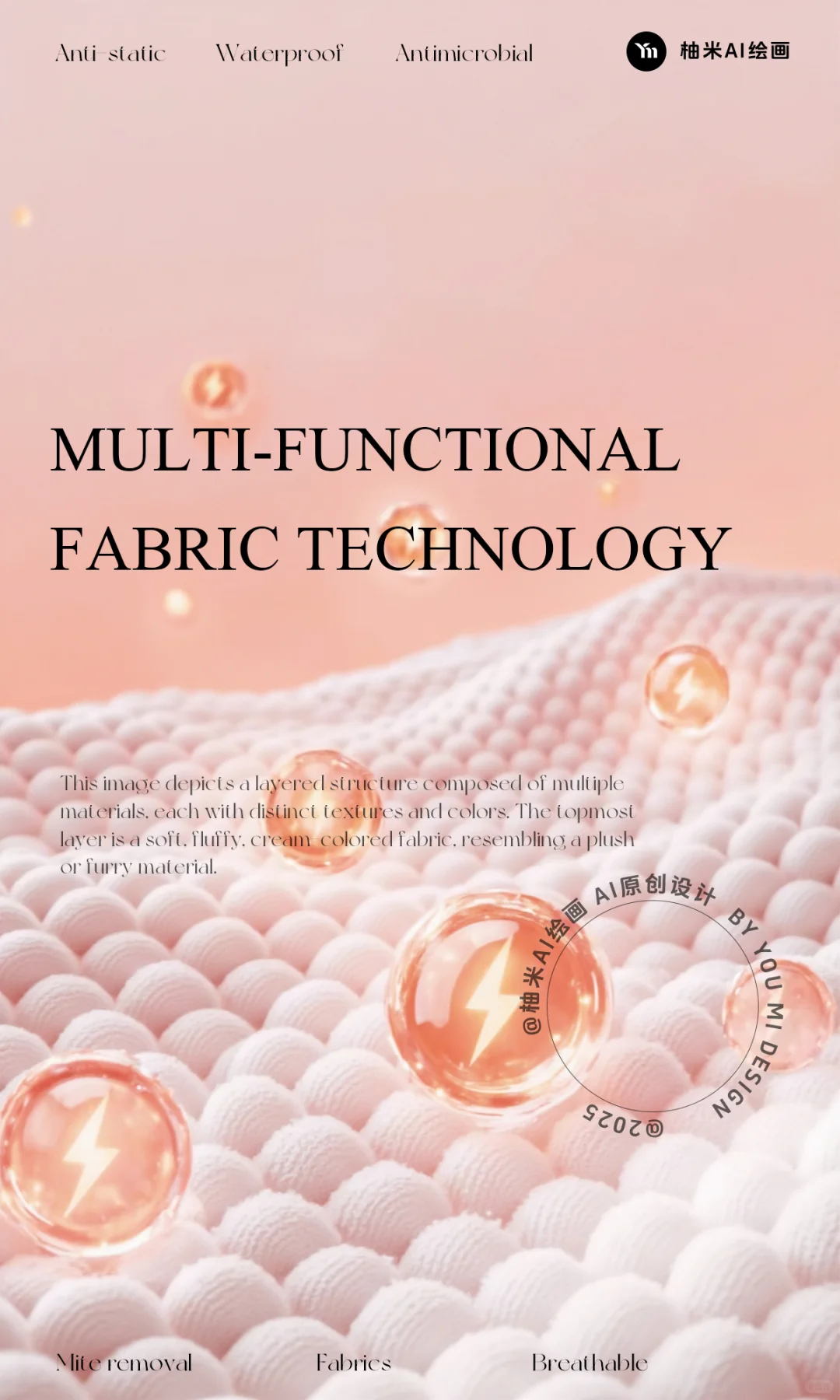 【第1期】防静电科技面料表现素材~