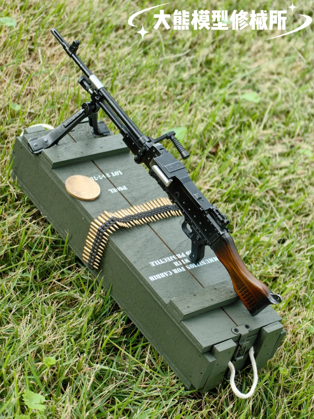 兵人武器模型-比利时FN MAG通用机枪