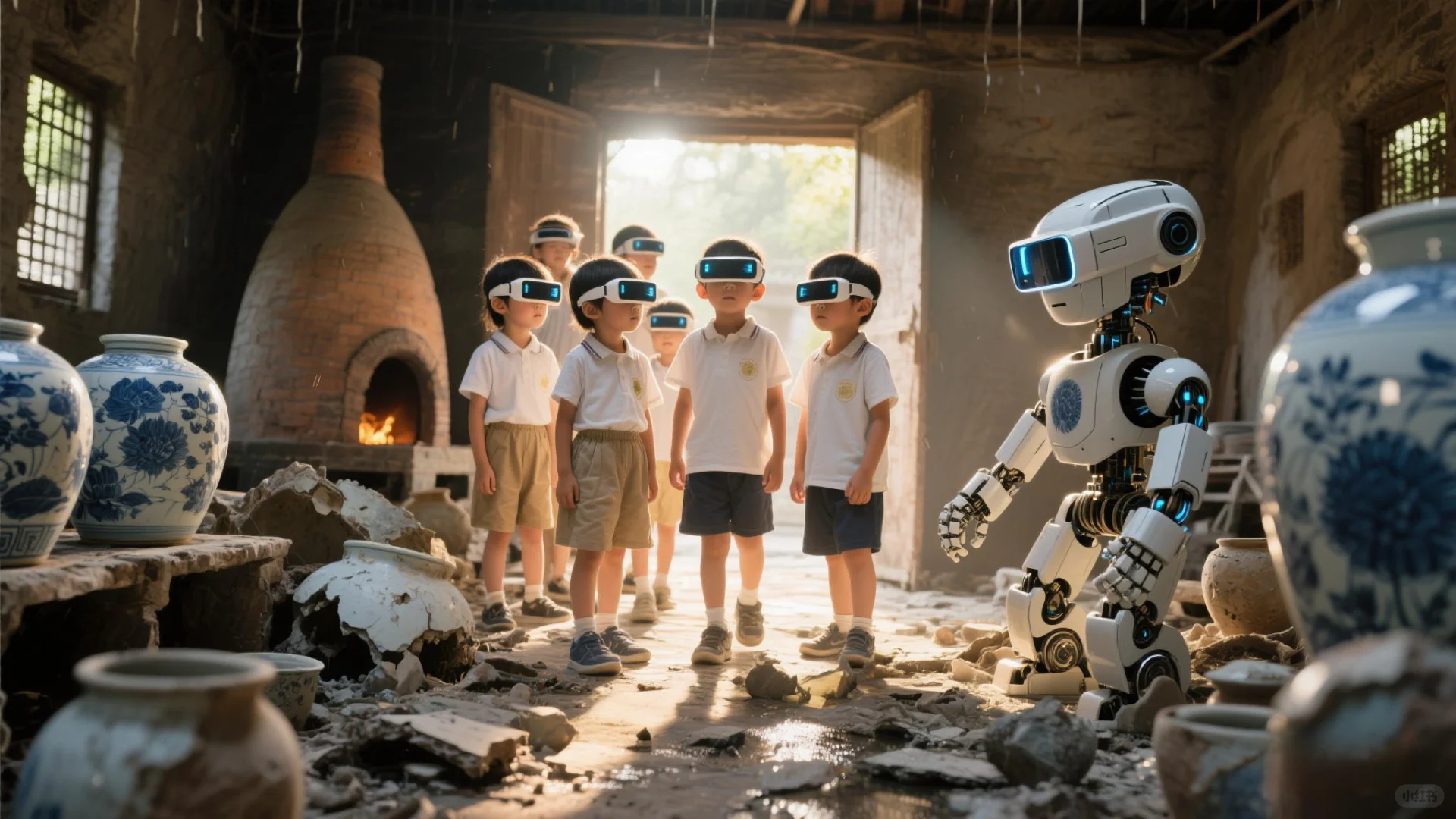 青花瓷纳米机器人