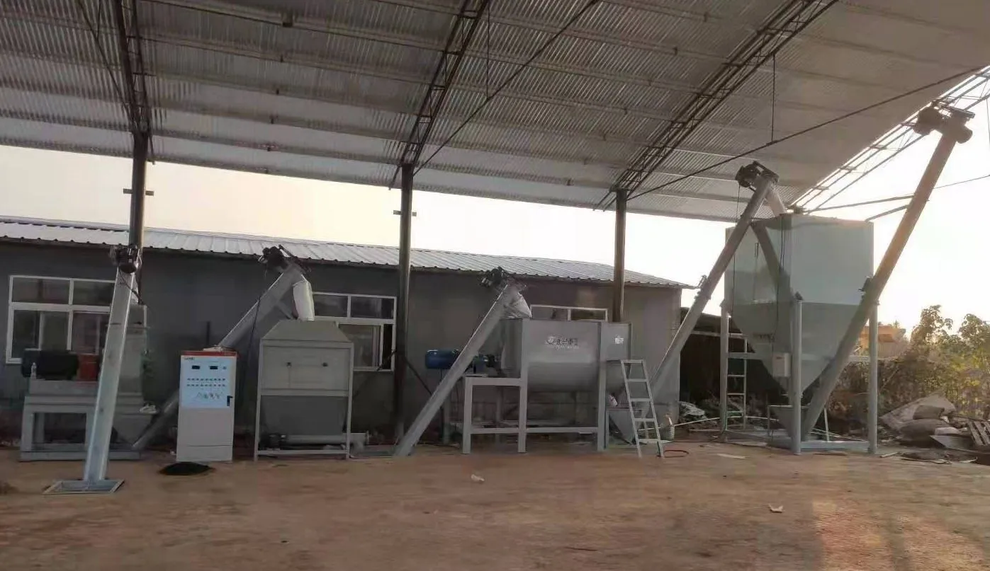 饲料粉碎搅拌机械加工设备：养殖场增效利器