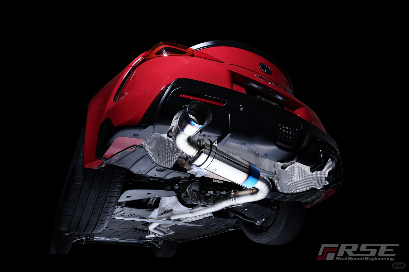 RSE出品： GR Supra 钛合金中尾段排气