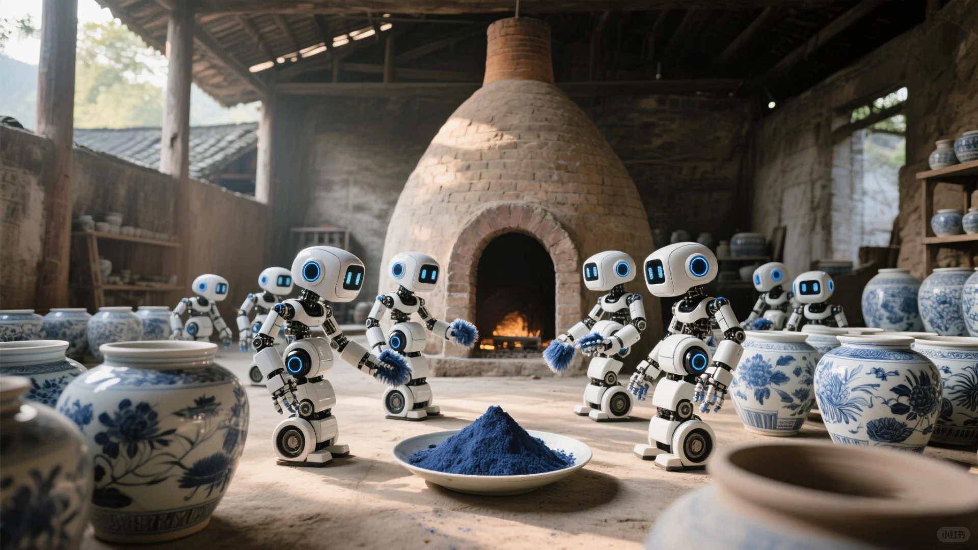 青花瓷纳米机器人