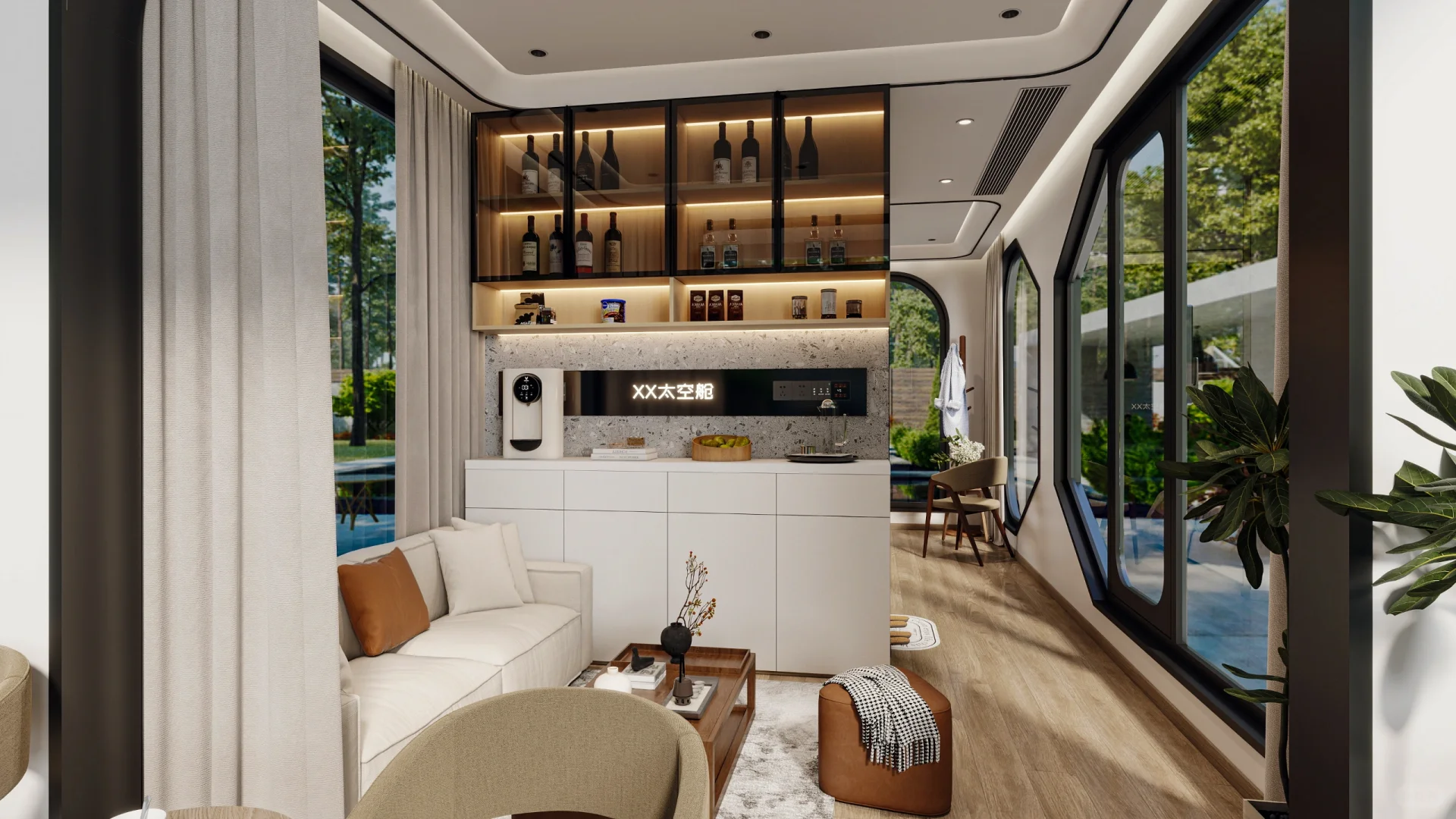 混凝土太空舱设计