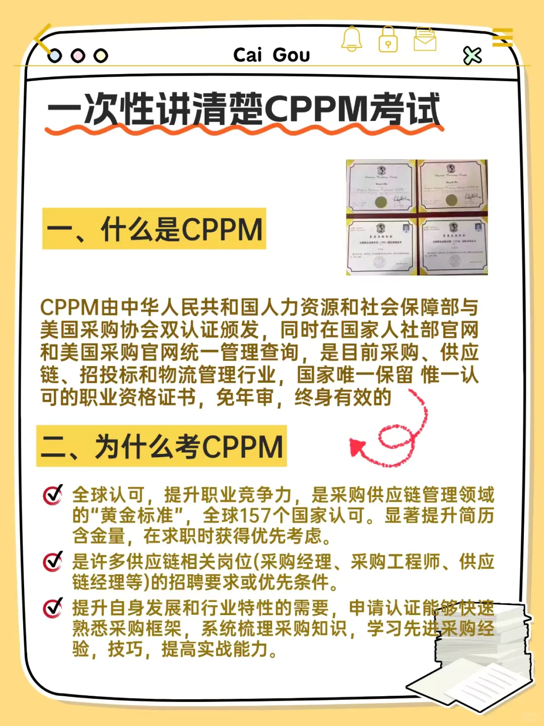 采购经理9年从业者真心话：CPPM证书有用吗