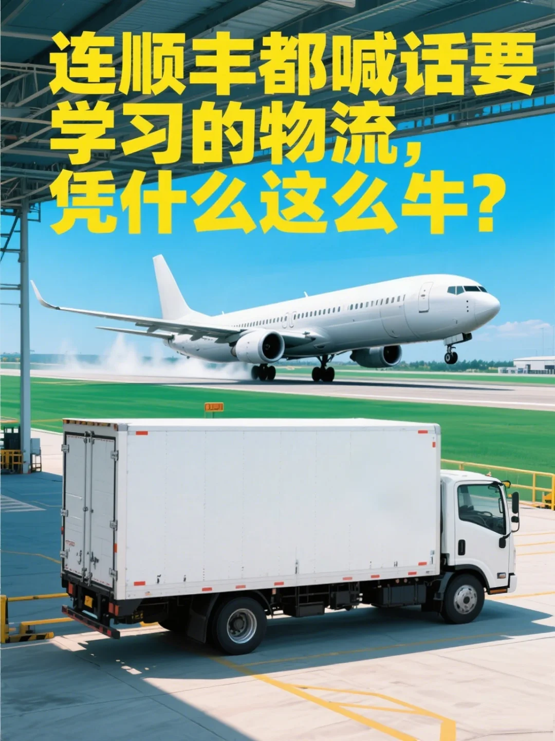 连顺丰都喊话要学习的物流，凭什么这么牛？