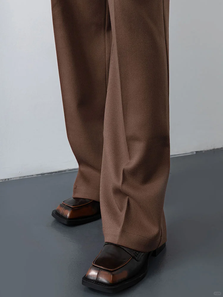 实拍！实拍！☕️显瘦老钱风西装裤！高个子