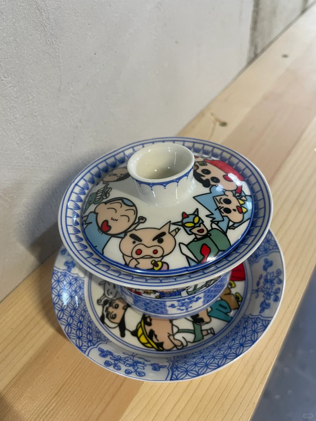 小新茶盖碗下周发出 超级可爱的