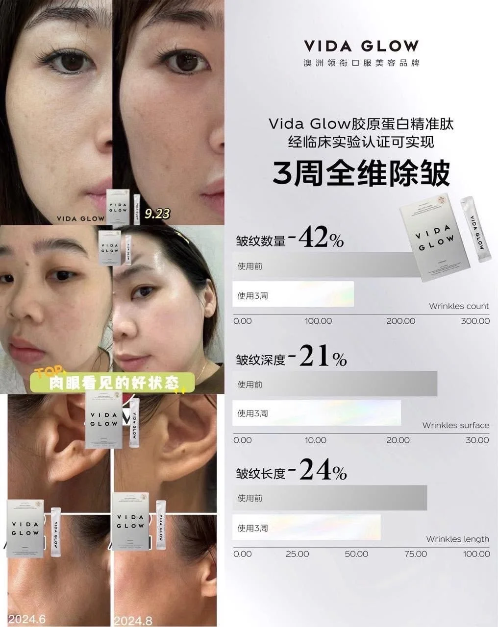 Vida Glow经典海洋胶原蛋白
