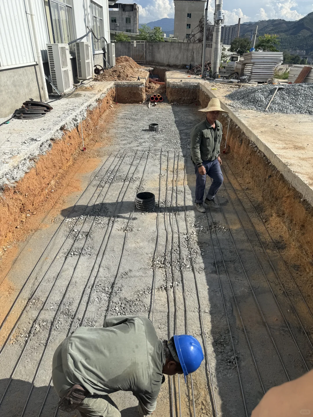 三明3.1mw光伏项目进厂施工