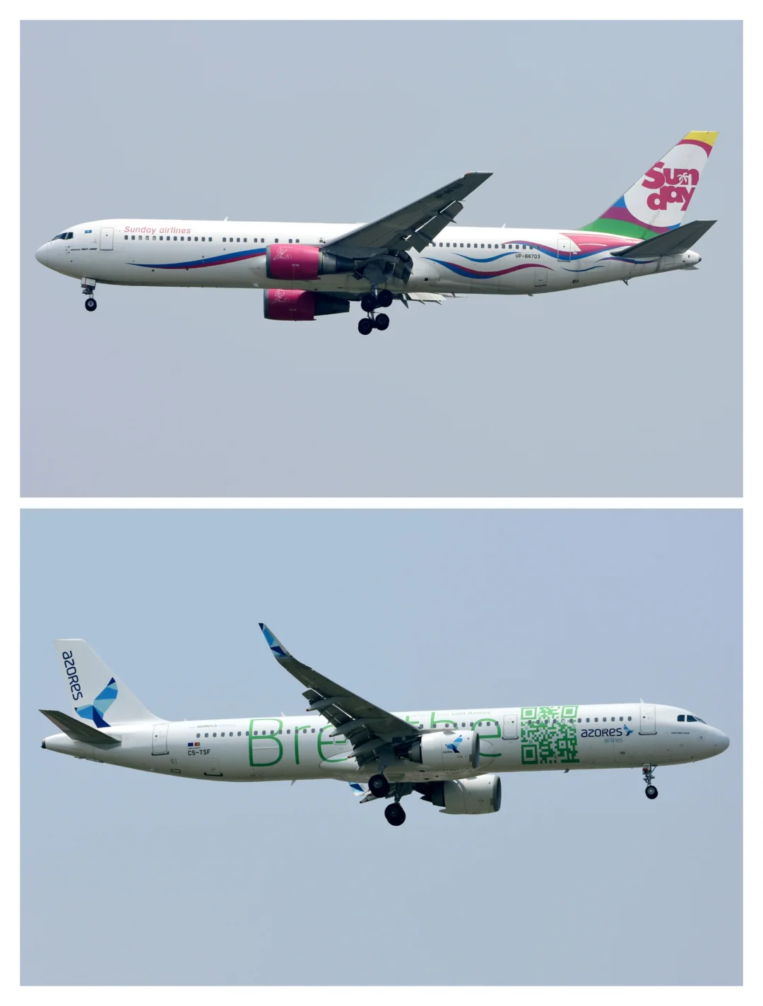 5年前的浦东机场 全球包机客改货 货机齐聚