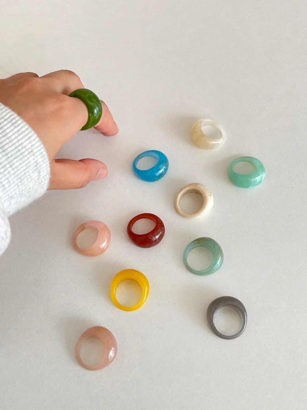 各种各样的指环