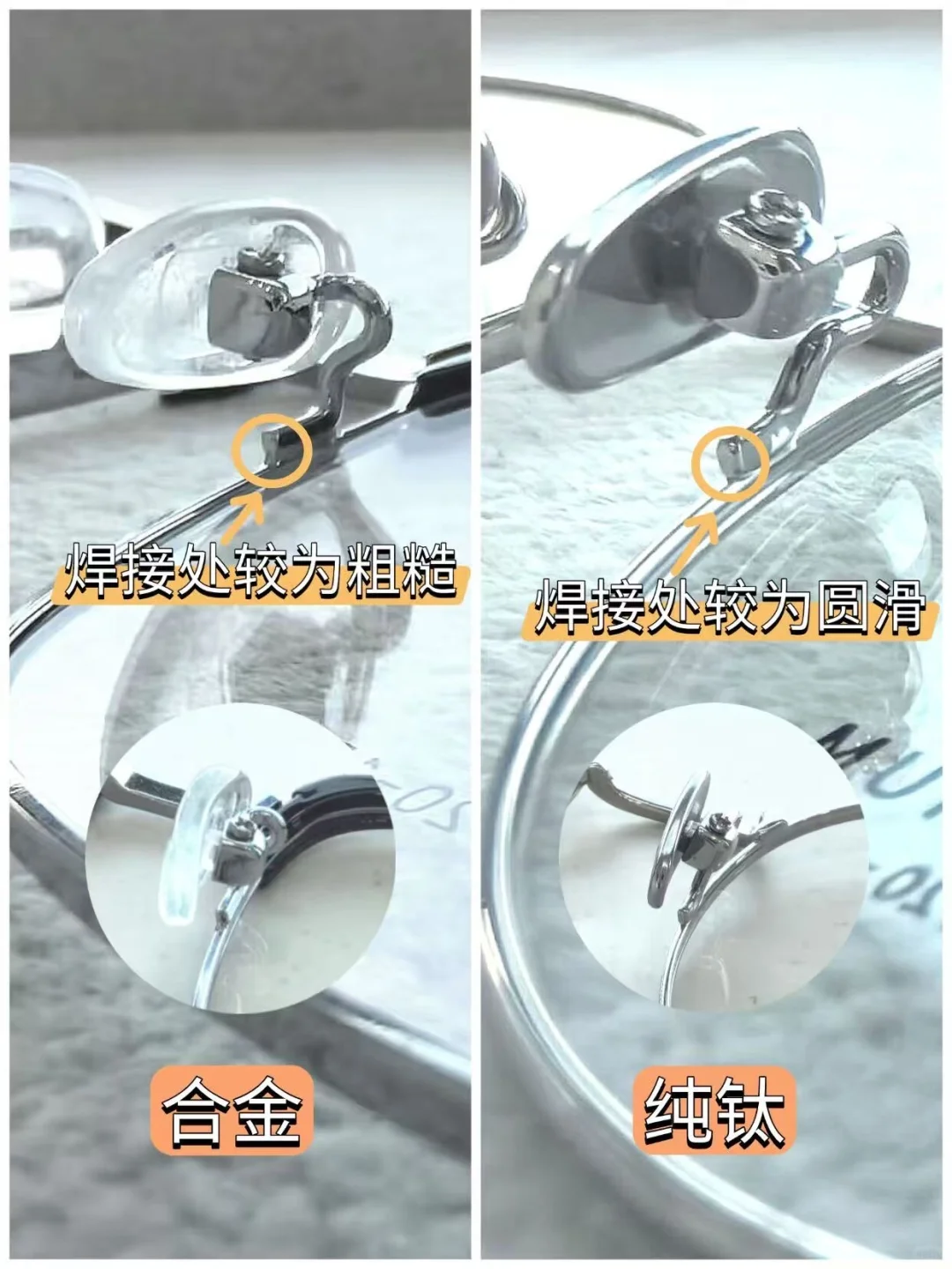 一张图让你正确识别各种眼镜材质！