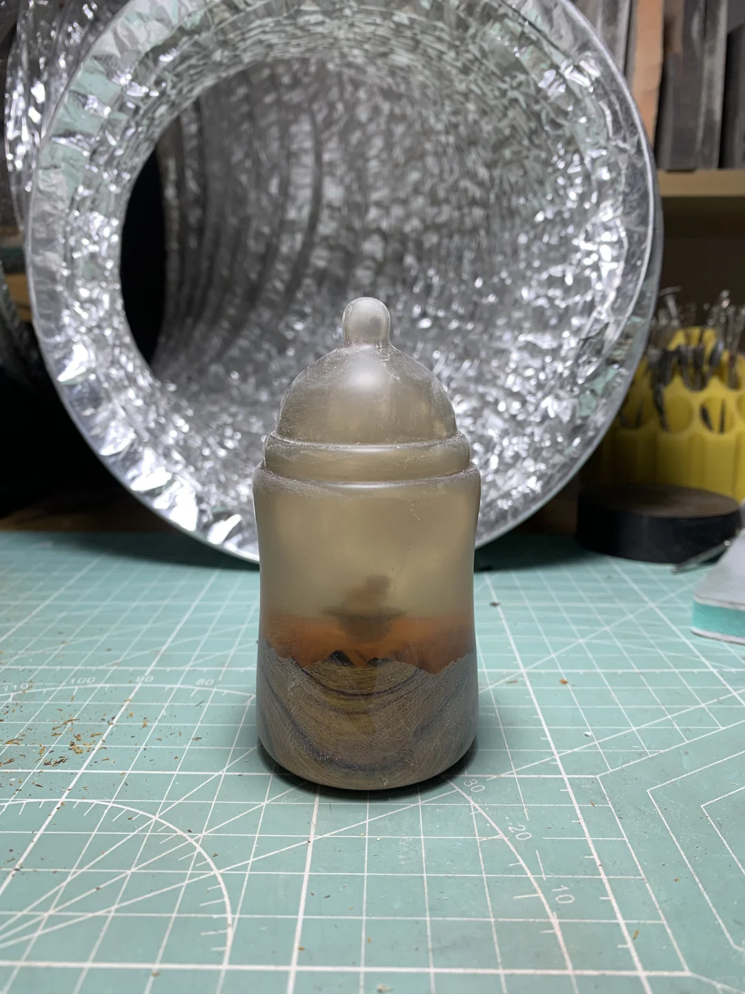 把脐带胎发封存进奶瓶?