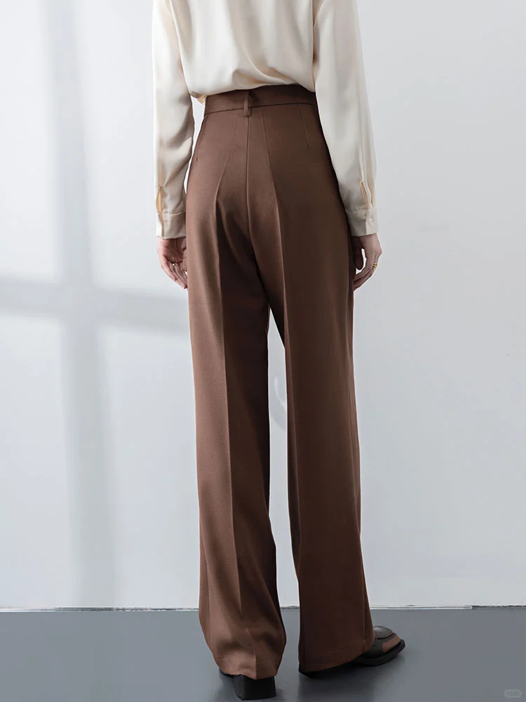 实拍！实拍！☕️显瘦老钱风西装裤！高个子