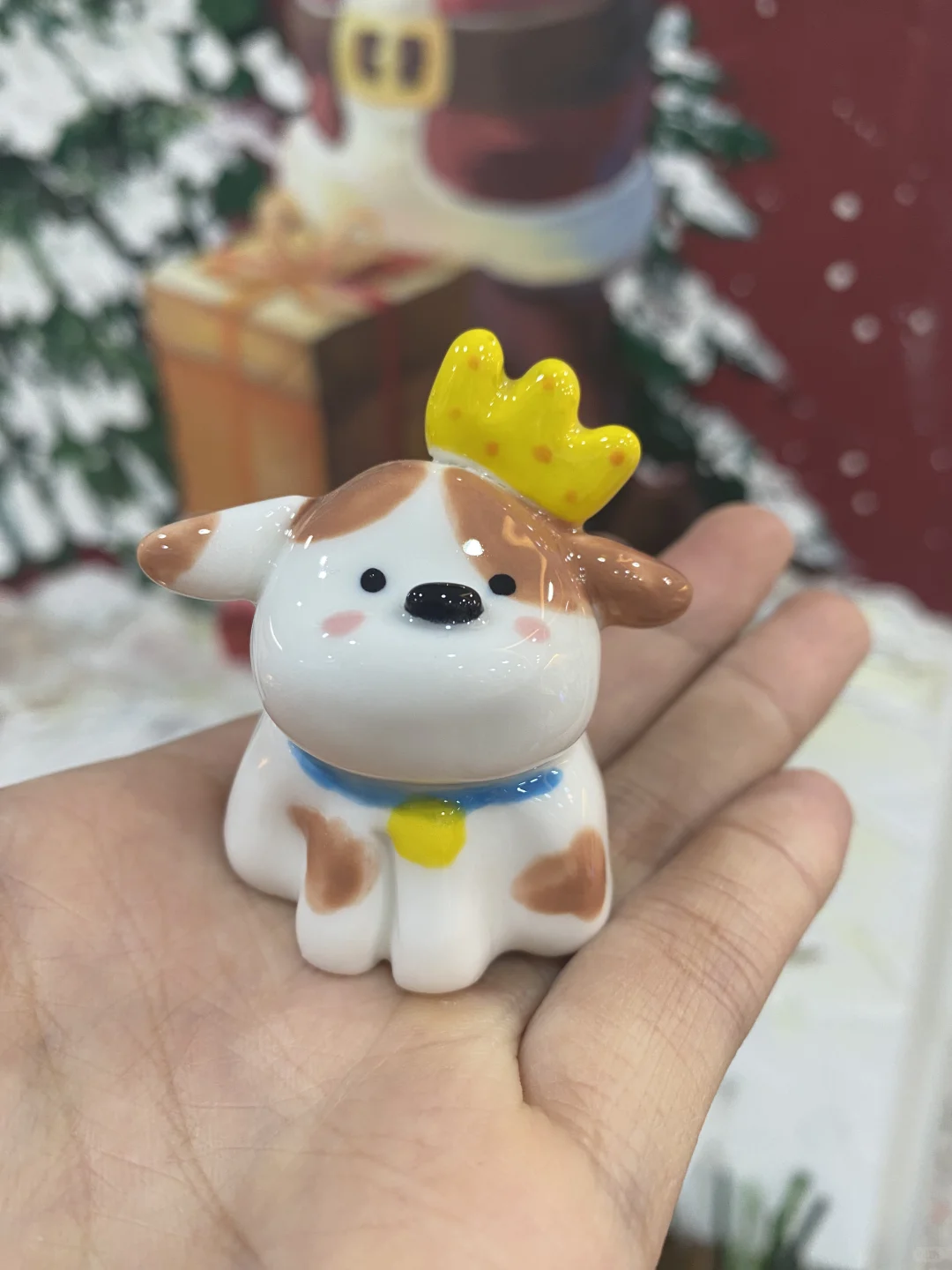 这样的奶萌陶瓷小狗谁不爱！