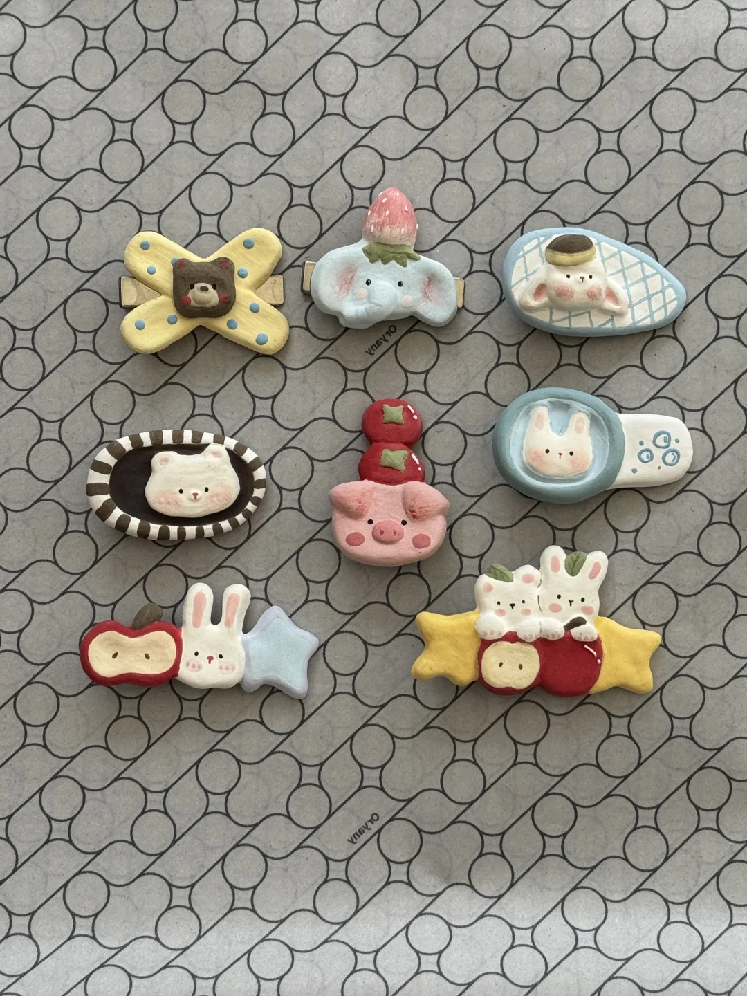 陶瓷发夹！多巴胺！！很轻