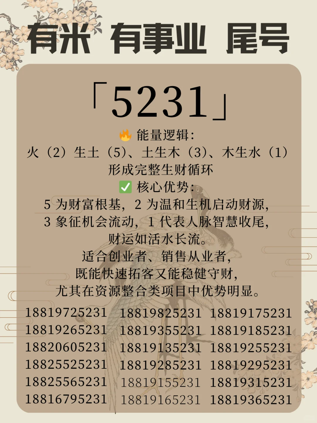 离火九运抓风口!选对号码,顺势借力争先机