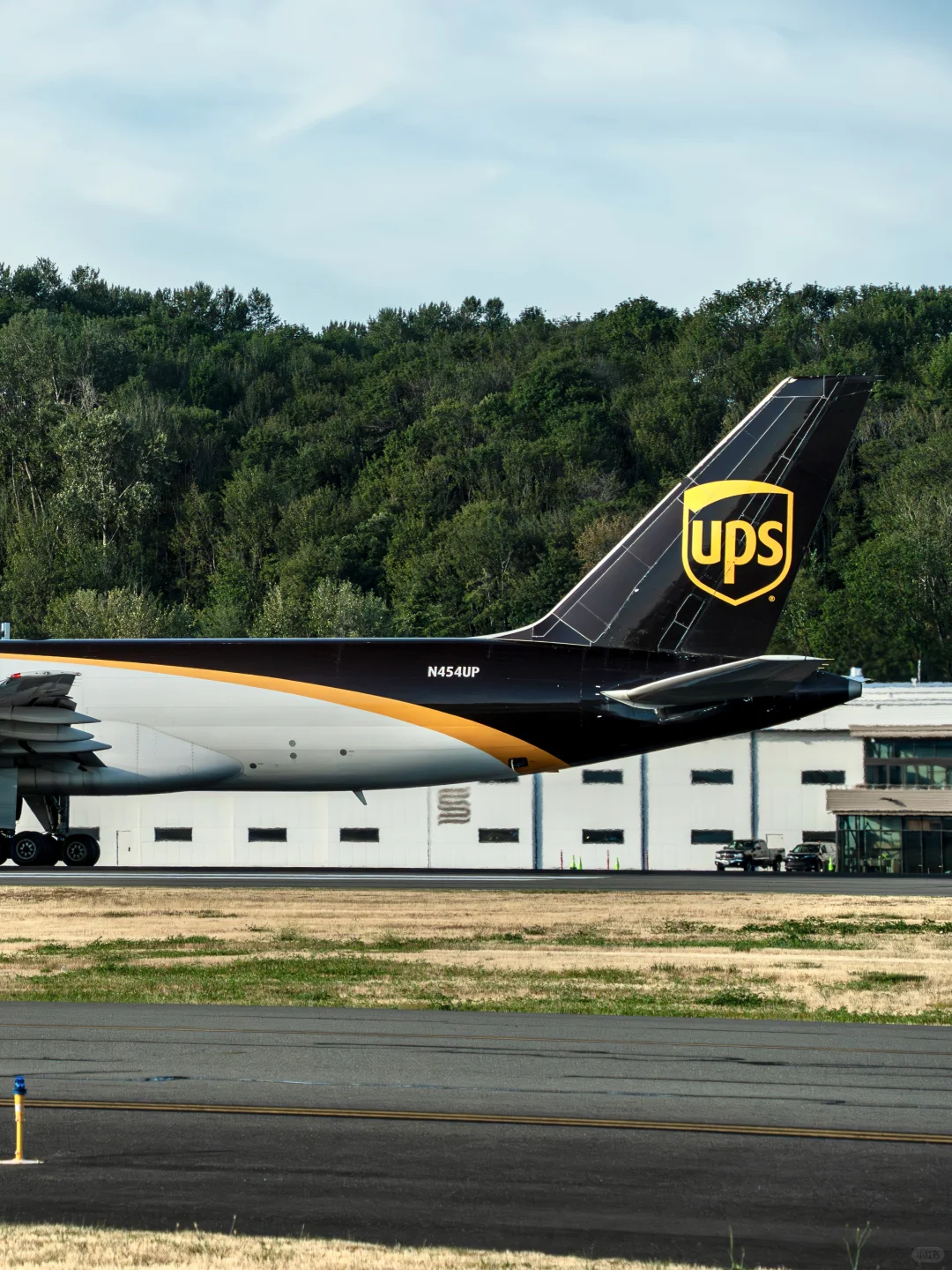 UPS货机 | 大长腿757✈️实力颜值双担当
