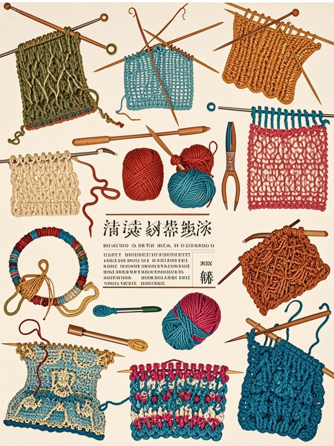 毛线编织非遗手作